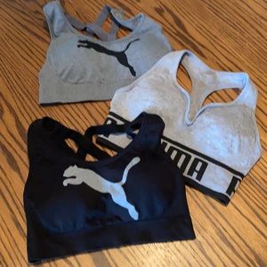 Bundle of 3 Puma sport bras